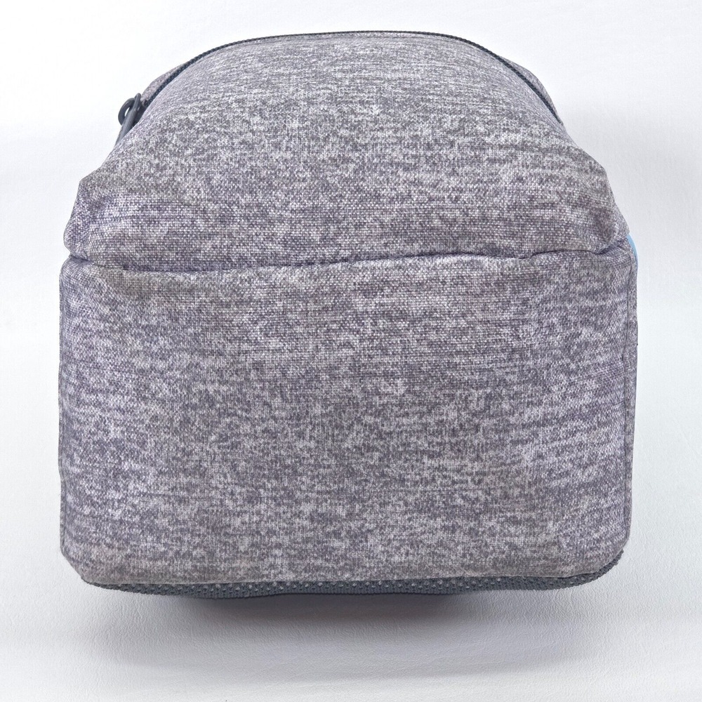 adidas Santiago‎ 2 Insulated Lunch Bag Gray Three Stripe Brand Full Zip Colorful - Picture 5 of 16